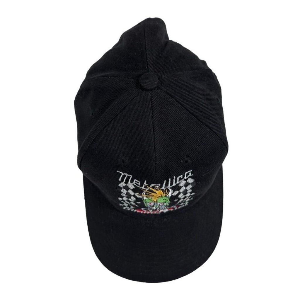 Vintage Metallica GIMME FUEL Snapback Hat Black GIANT Cap - Picture 7 of 9